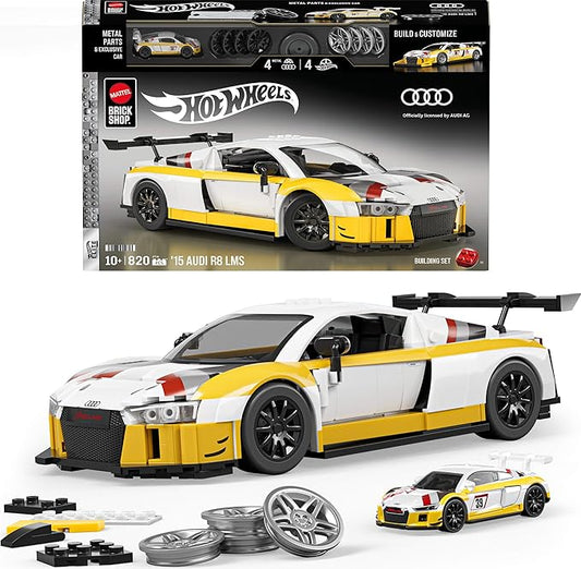 My Latest build - THE MATTEL BRICK SHOP™ Hot Wheels® Elite Series 2015 Audi R8 LMS
