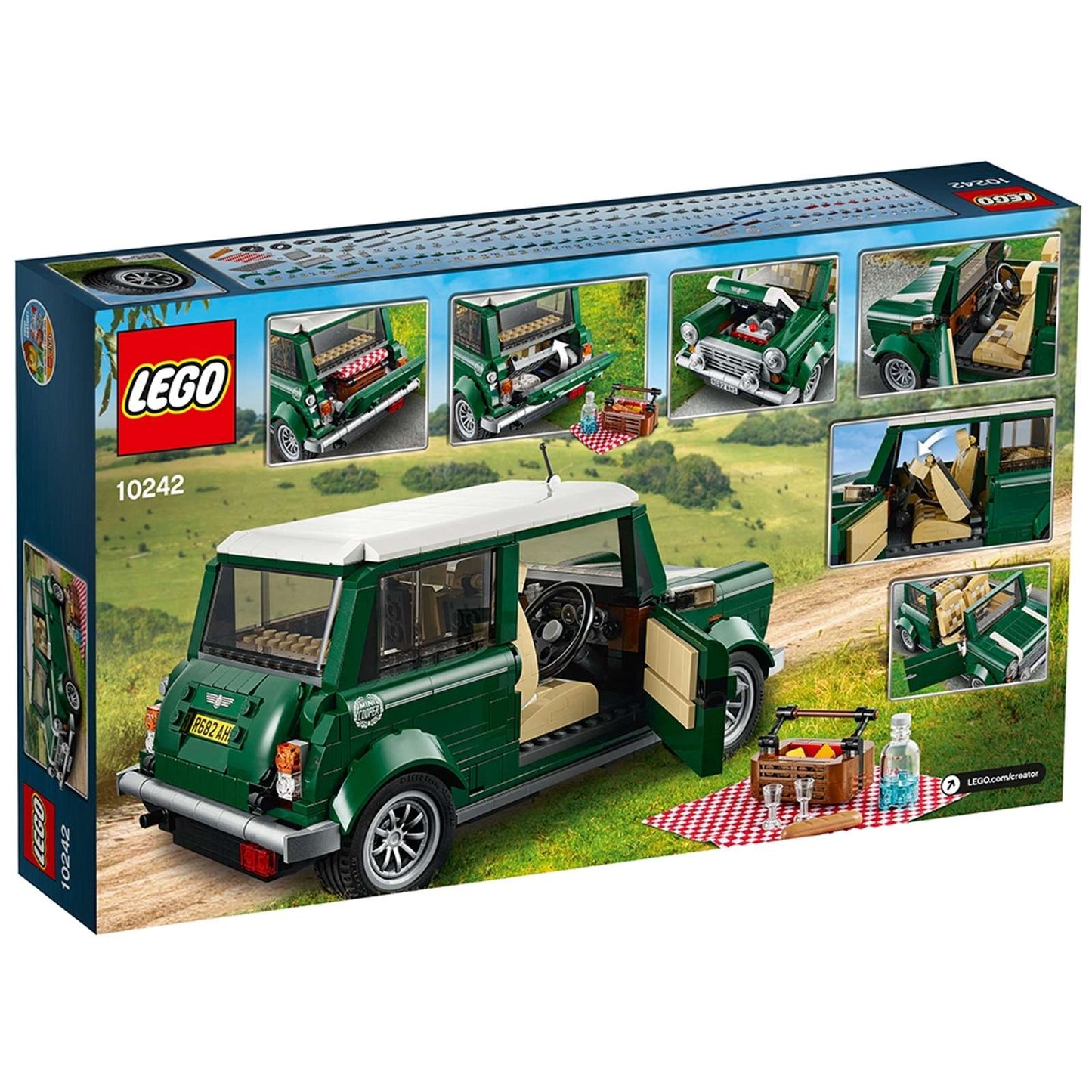 LEGO® Creator Expert MINI Cooper 10242 – 1,077 Piece Collector Building Set - Display Model