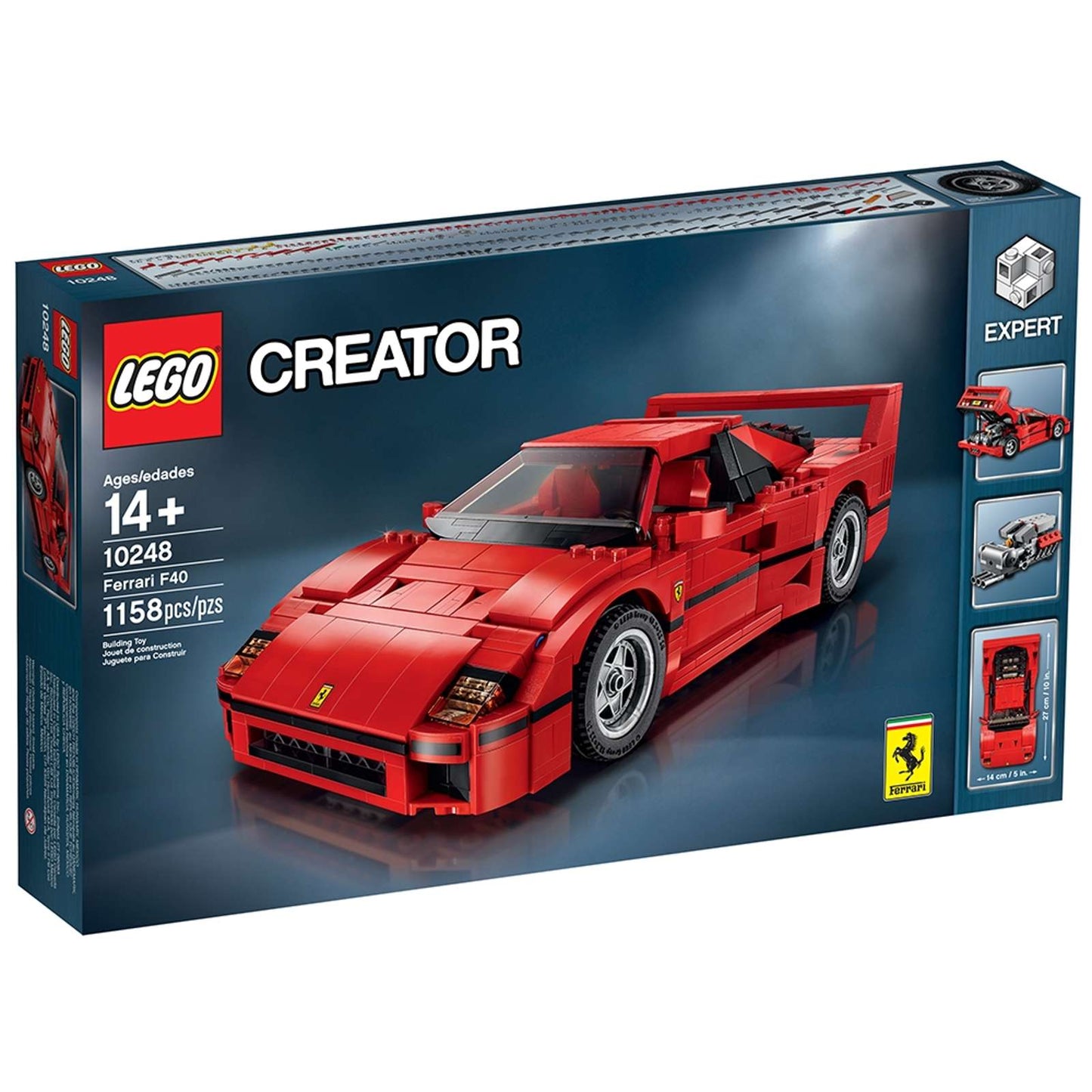 LEGO® Creator Expert Ferrari F40 - 10248 - 1158 Piece Building Set