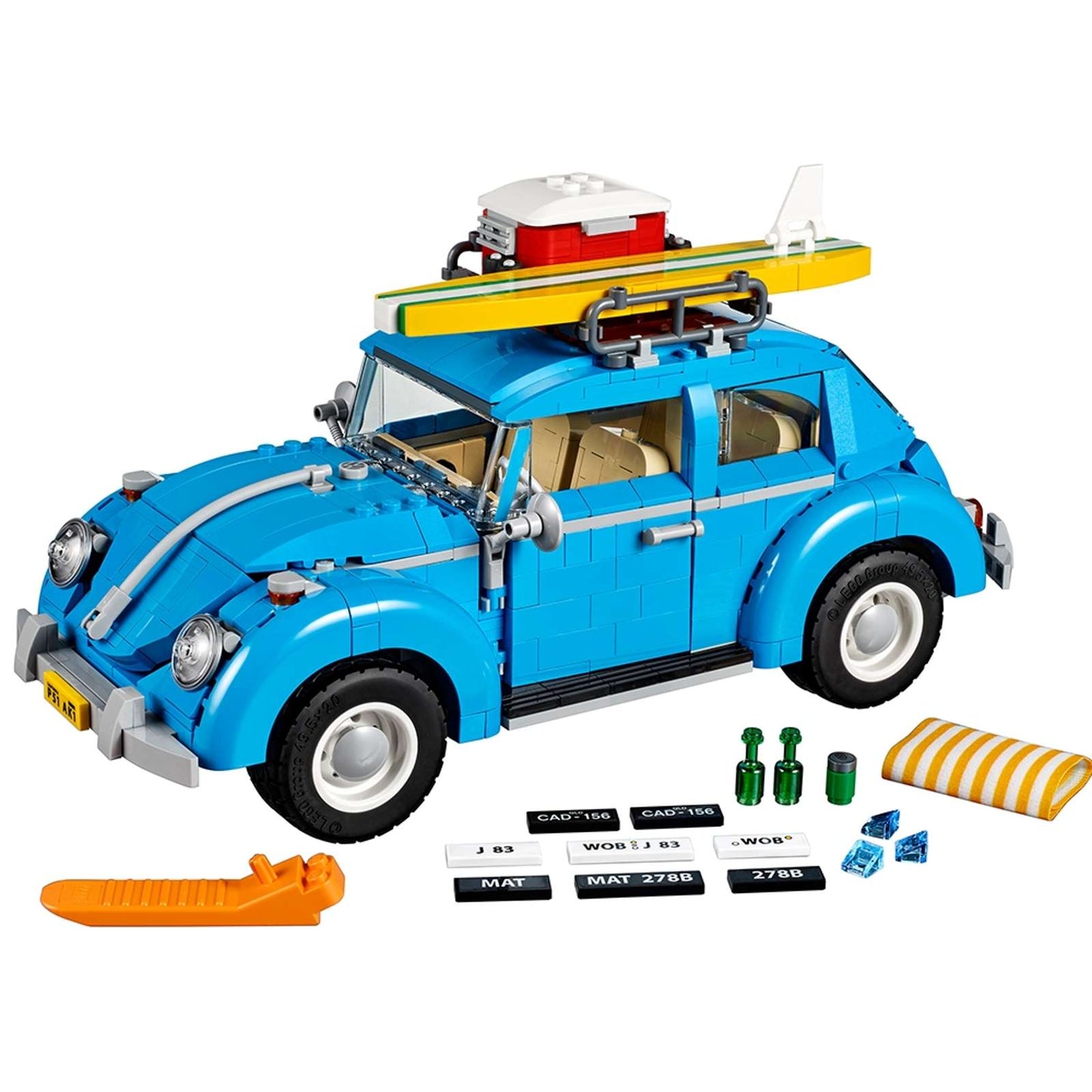 LEGO® Creator Expert Volkswagen Beetle 10252 – 1,167 Piece Collector Building Set - Display Model