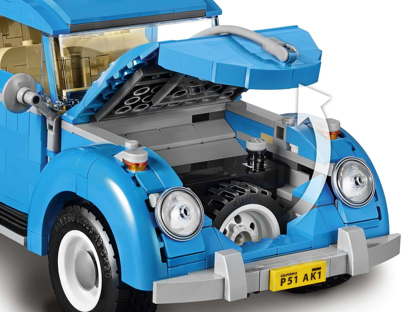 LEGO® Creator Expert Volkswagen Beetle 10252 – 1,167 Piece Collector Building Set - Display Model