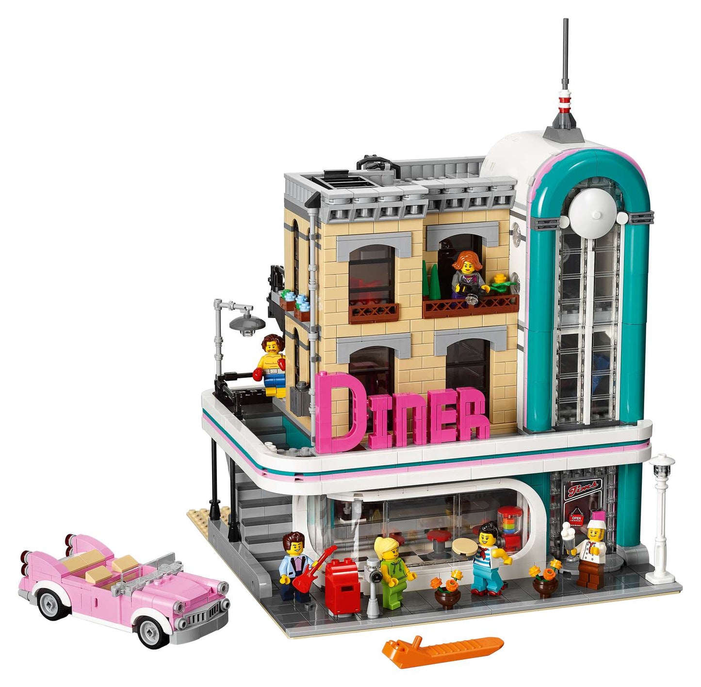 LEGO® Creator Expert Downtown Diner - 10260 - 2480 Piece Building Set