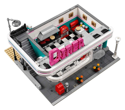 LEGO® Creator Expert Downtown Diner - 10260 - 2480 Piece Building Set