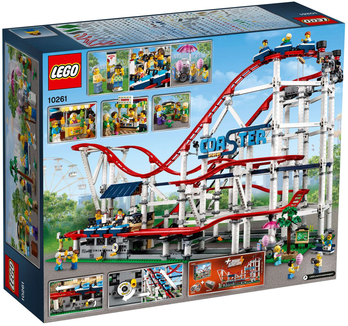 LEGO® Creator Expert Roller Coaster - 10261 - 4124 Piece Building Set