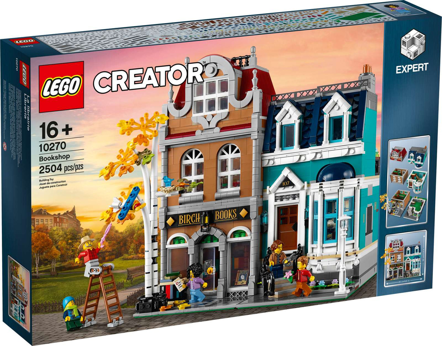 LEGO® Creator Expert Bookshop - 10270 - 2504 Piece Building Set