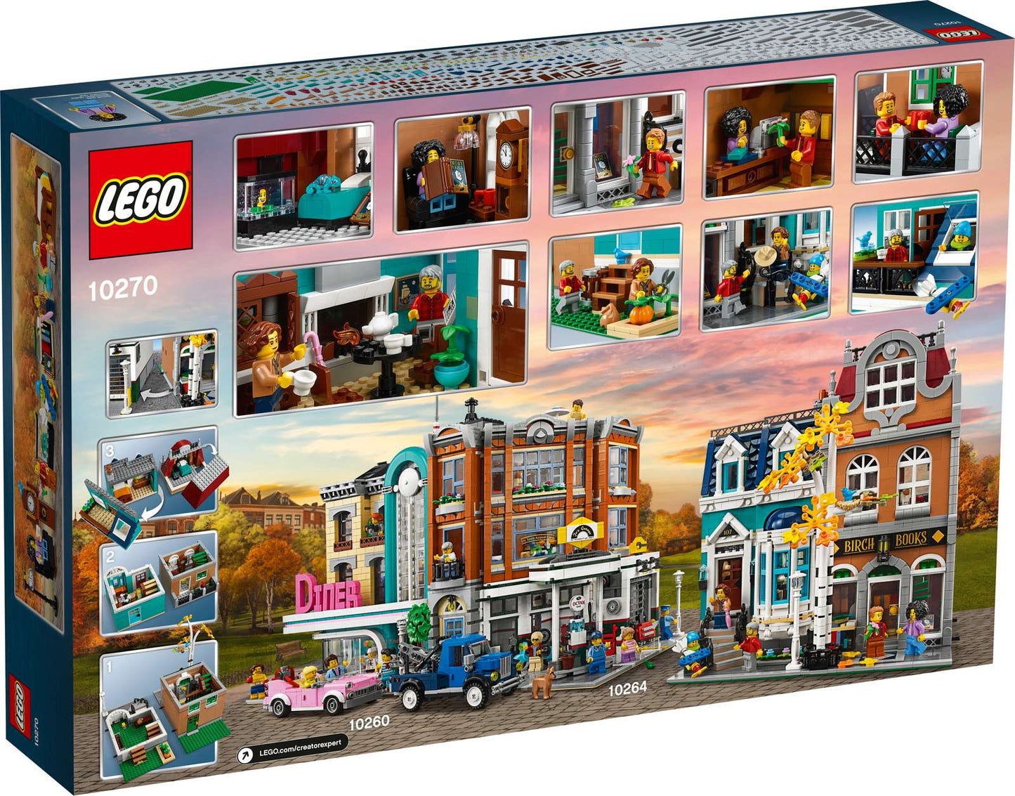 LEGO® Creator Expert Bookshop - 10270 - 2504 Piece Building Set