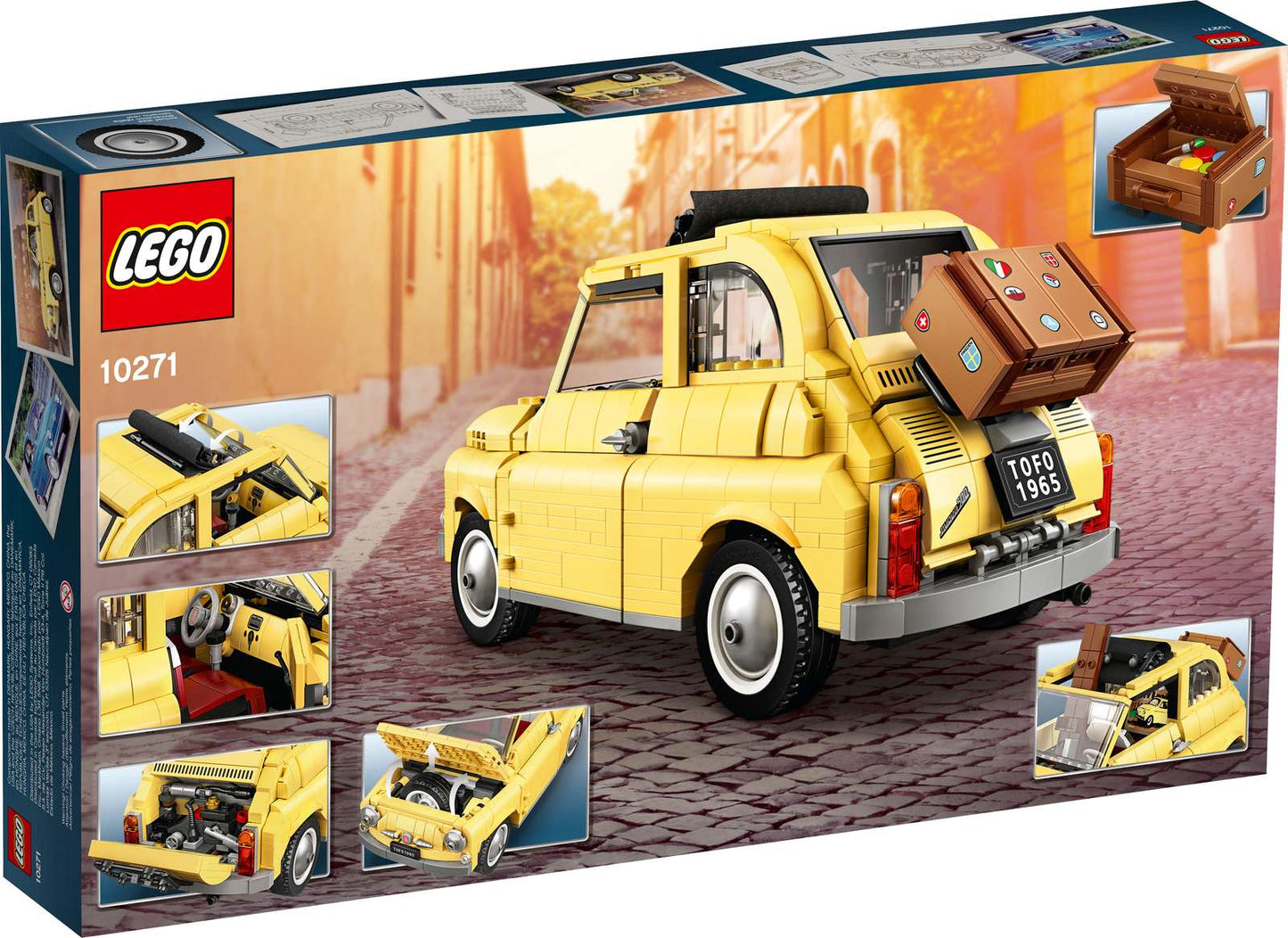 LEGO® Creator Expert Fiat 500 - 10271 - 960 Piece Building Set
