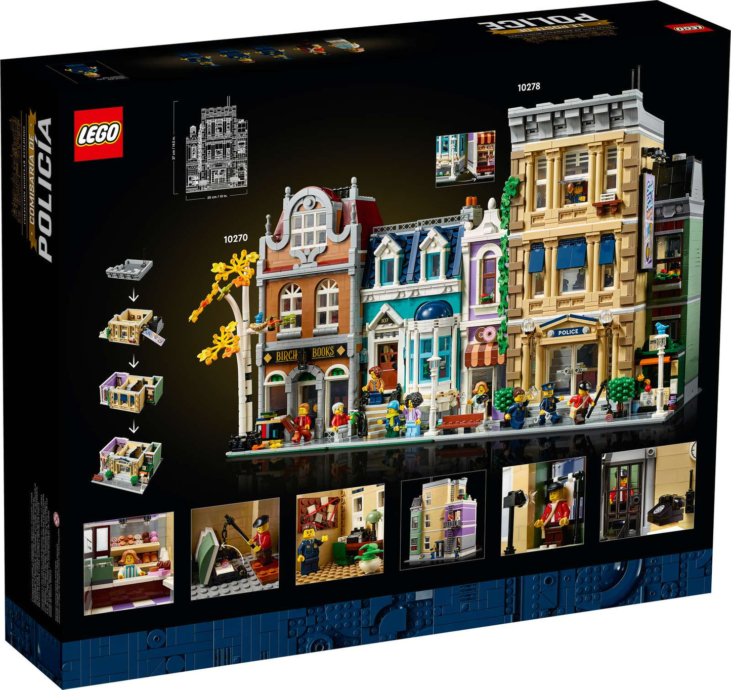 LEGO® Icons Police Station - 10278 - 2923 Piece Building Set