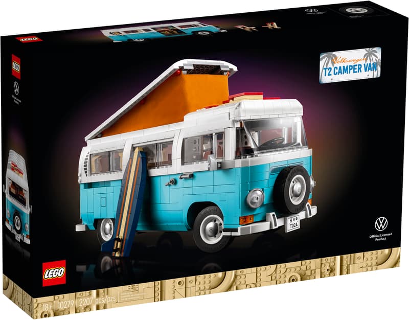 LEGO® Creator Expert Volkswagen T2 Camper Van - 10279 - 2207 Piece Building Set