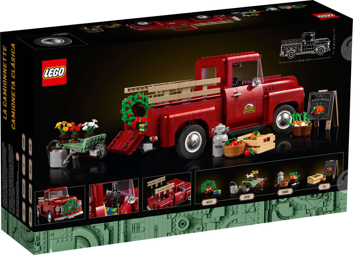 LEGO® Icons Pickup Truck - 10290 - 1677 Piece Building Set