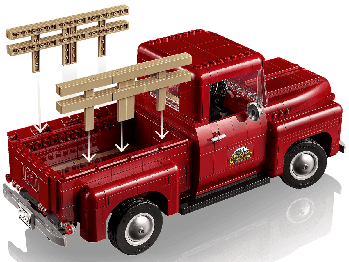 LEGO® Icons Pickup Truck - 10290 - 1677 Piece Building Set