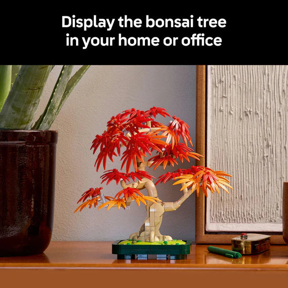 LEGO® Botanicals Japanese Red Maple Bonsai Tree 10348 – 474 Piece Bonsai Building Set