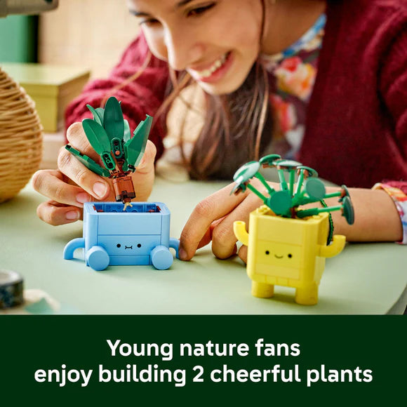 LEGO® Botanicals Happy Plants 10349 – 217 Piece Floral Building Set