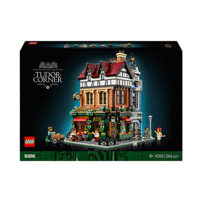 LEGO® ICONS Tudor Corner Model Building Kit for Adults - 10350 - 3266 Piece Building Set