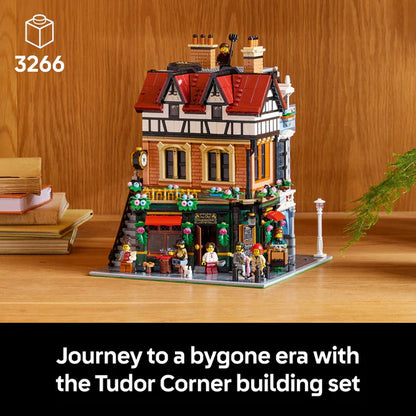 LEGO® ICONS Tudor Corner Model Building Kit for Adults - 10350 - 3266 Piece Building Set