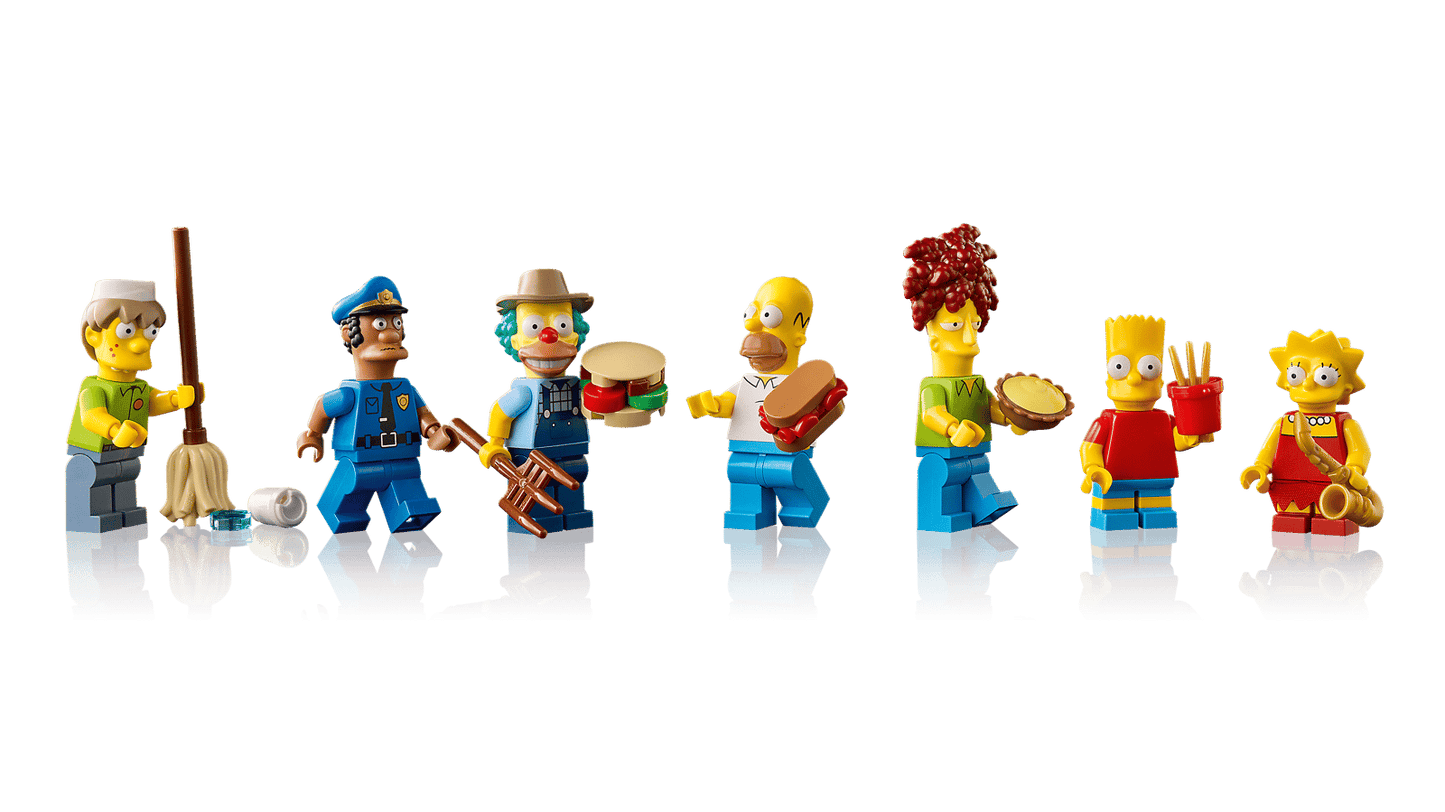 LEGO® Icons The Simpsons™ Krusty Burger - 10352 - 1635 Piece Building Set