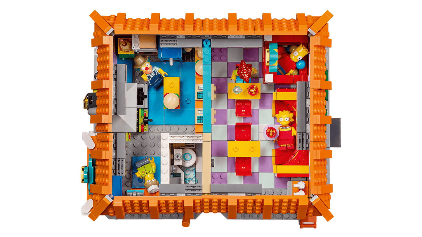 LEGO® Icons The Simpsons™ Krusty Burger - 10352 - 1635 Piece Building Set