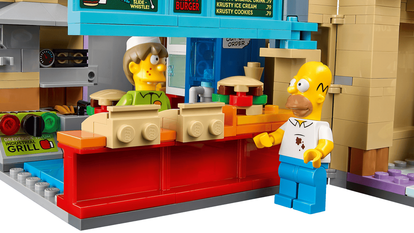 LEGO® Icons The Simpsons™ Krusty Burger - 10352 - 1635 Piece Building Set