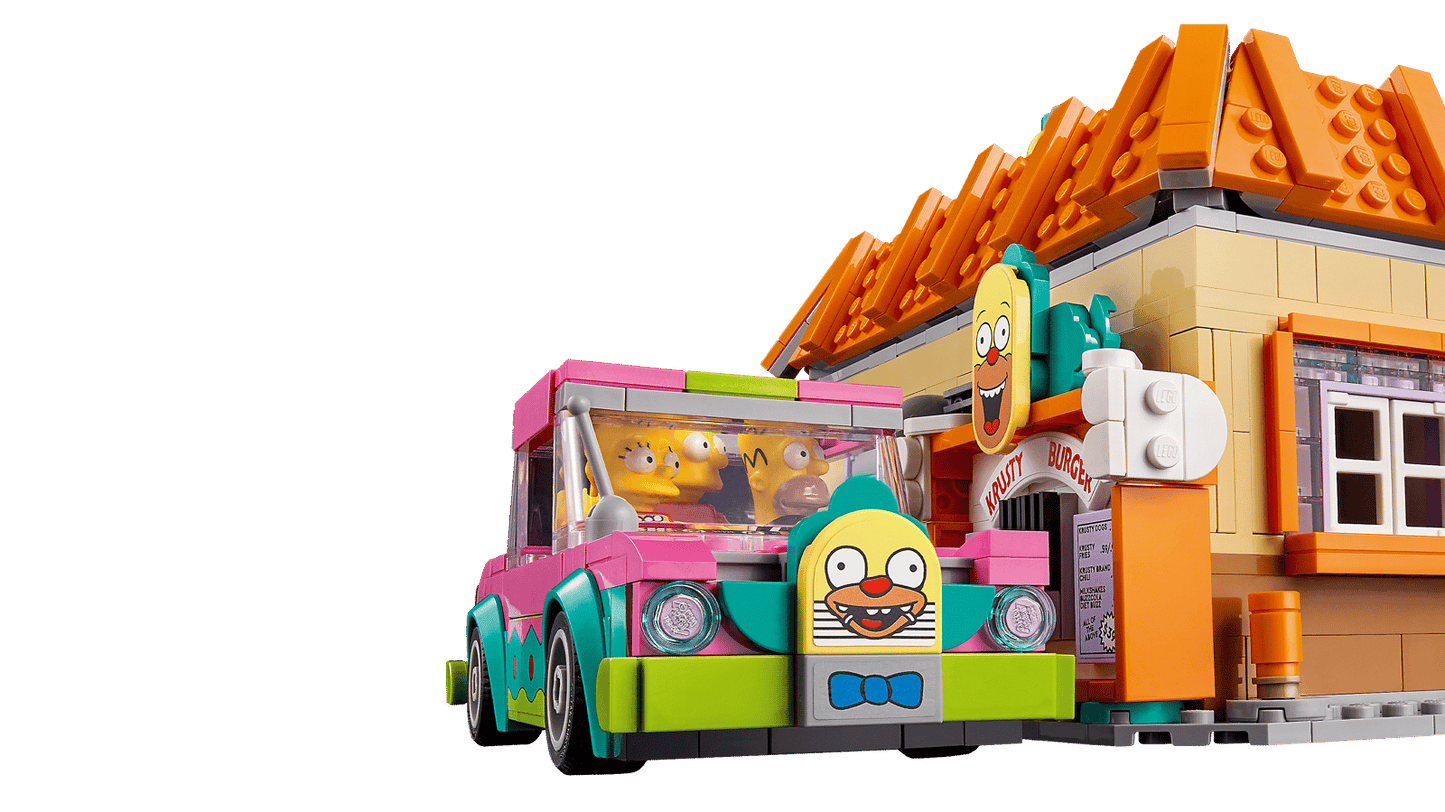 LEGO® Icons The Simpsons™ Krusty Burger - 10352 - 1635 Piece Building Set