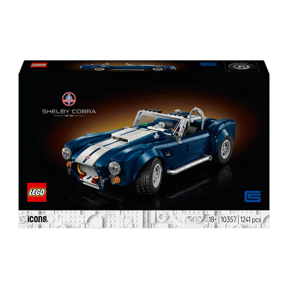 LEGO® ICONS Shelby Cobra 427 S/C - 10357 - 1241 Piece Building Set