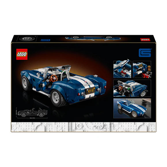 LEGO® ICONS Shelby Cobra 427 S/C - 10357 - 1241 Piece Building Set