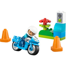LEGO® DUPLO® Town Blue Police Motorcycle 10471 – 11 Piece Kids Playset