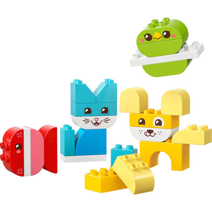 LEGO® DUPLO® My First 3 in 1 Creative Cute Pets Toy 10477 – 24 Piece Kids Playset