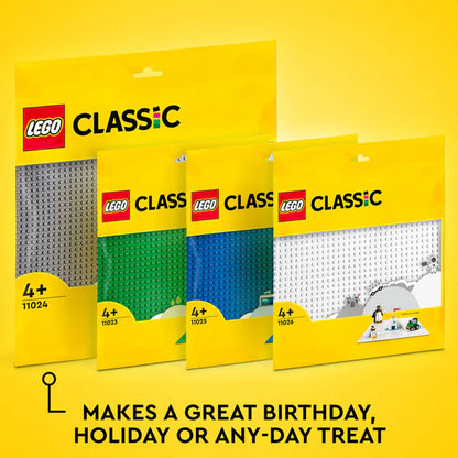 LEGO® Classic Grey Baseplate Building Kit for Kids - 11024 - 1 Piece Building Set