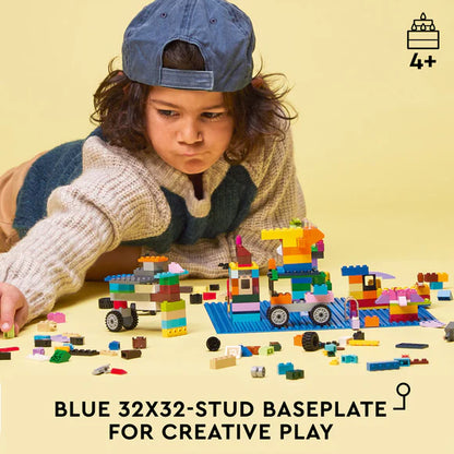 LEGO® Classic Blue Baseplate Building Kit  - 11025 - 1 Piece Building Set