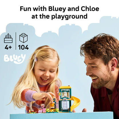 LEGO® Bluey Playground Fun with Bluey and Chloe Preschool - 11201 - 104 Piece Building Set