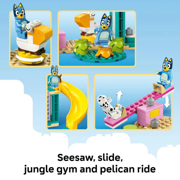 LEGO® Bluey Playground Fun with Bluey and Chloe Preschool - 11201 - 104 Piece Building Set
