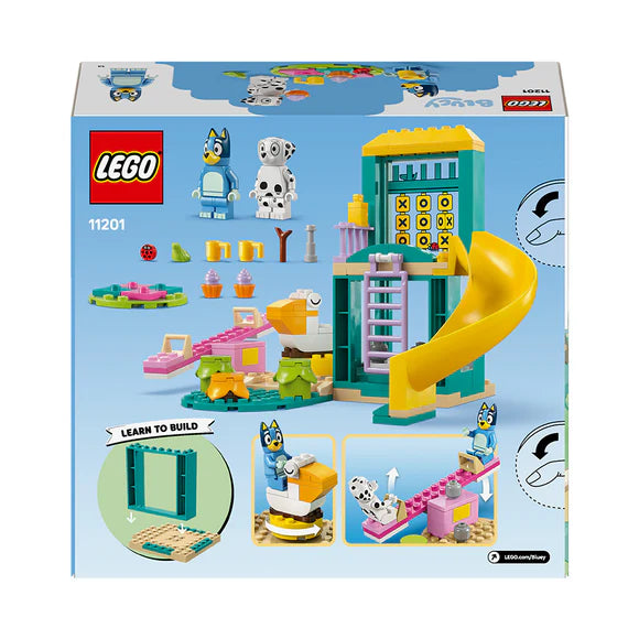 LEGO® Bluey Playground Fun with Bluey and Chloe Preschool - 11201 - 104 Piece Building Set