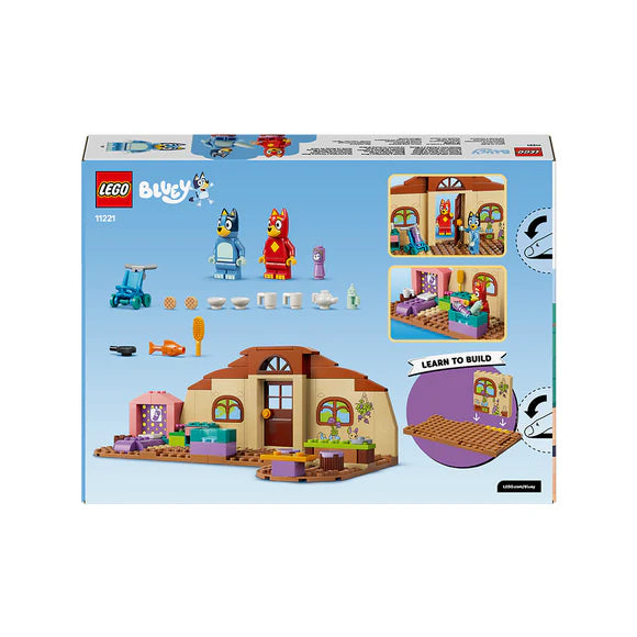 LEGO® Bluey School with Rusty and Bluey 11221 – 106-Piece Building Set