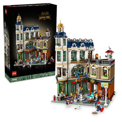 LEGO® ICONS Shopping Street Model Building Kit - 11371 - 3456 Piece Building Set