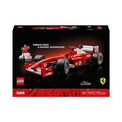 LEGO® Icons Ferrari F2004 & Michael Schumacher - 11375 - 735 Piece Building Set