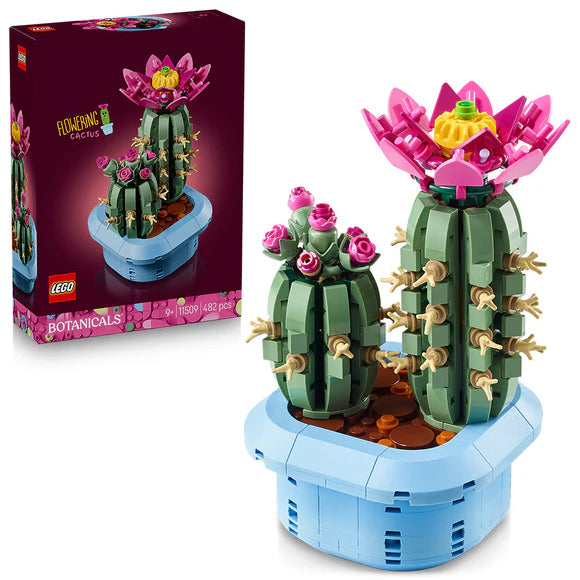 LEGO® Botanicals Cactus 11509 – 482 Piece Floral Building Set