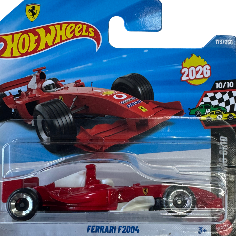 Hot Wheels© Basic - Ferrari F2004 - HW Starting Grid - 10/10 - 173/250 - 2026