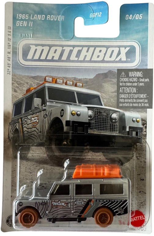 MATCHBOX© - 1965 Land Rover Gen II -  4/5
