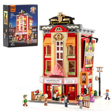 Lumibricks® | Funwhole® Balcony Theatre — Modular City Creator Building with LED Lights — F9056 — 2445 Piece Building Set