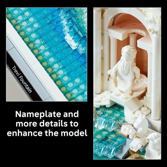 LEGO® Architecture - Trevi Fountain - 21062 - 1880 piece building set