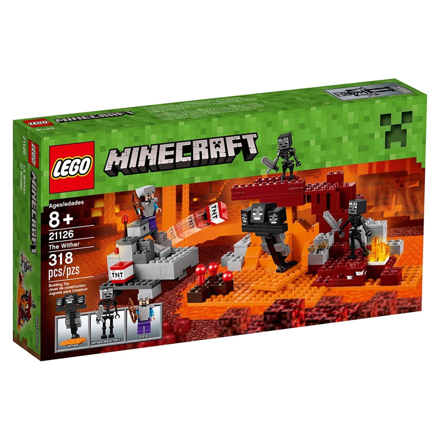 LEGO® Minecraft® The Wither - 21126 - 318 Piece Building Set