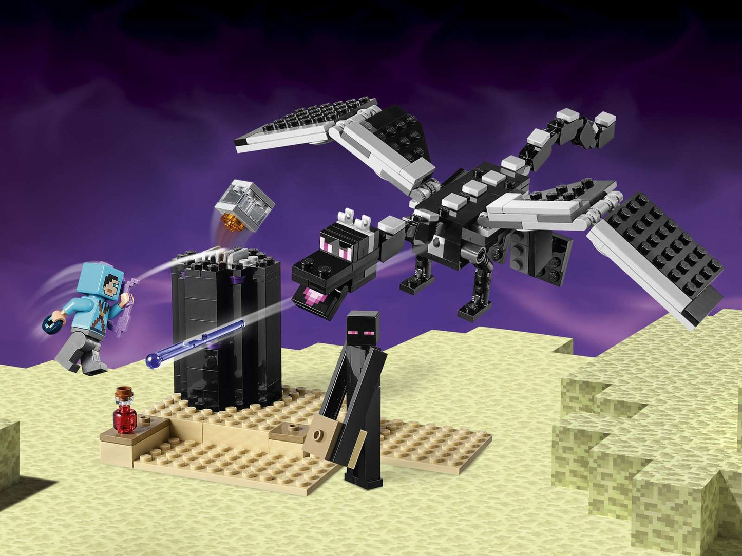 LEGO® Minecraft® The End Battle - 21151 - 222 Piece Building Set