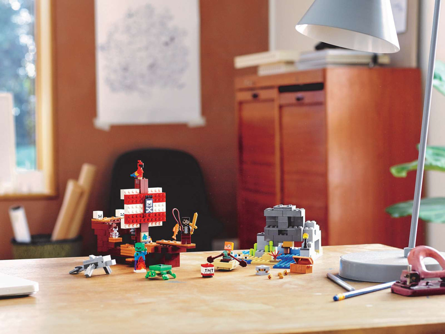 LEGO® Minecraft® The Pirate Ship Adventure - 21152 - 386 Piece Building Set