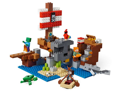 LEGO® Minecraft® The Pirate Ship Adventure - 21152 - 386 Piece Building Set