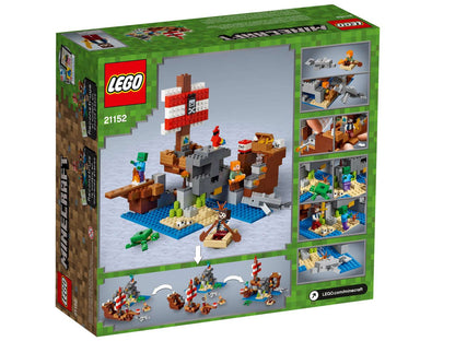 LEGO® Minecraft® The Pirate Ship Adventure - 21152 - 386 Piece Building Set