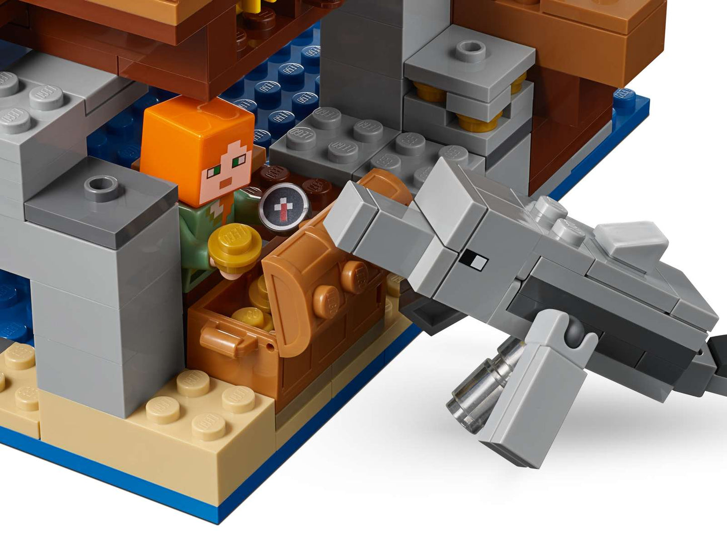 LEGO® Minecraft® The Pirate Ship Adventure - 21152 - 386 Piece Building Set
