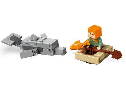 LEGO® Minecraft® The Pirate Ship Adventure - 21152 - 386 Piece Building Set