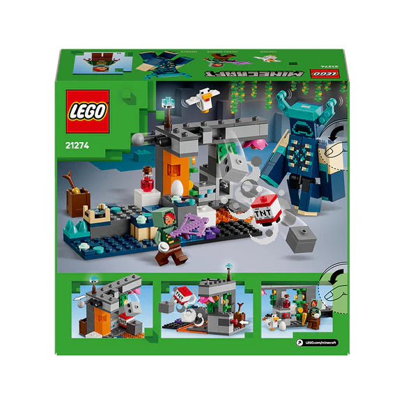 LEGO® Minecraft® The Warden Encounter Collectible Video Game Merch - 21274 - 238 Piece Building Set