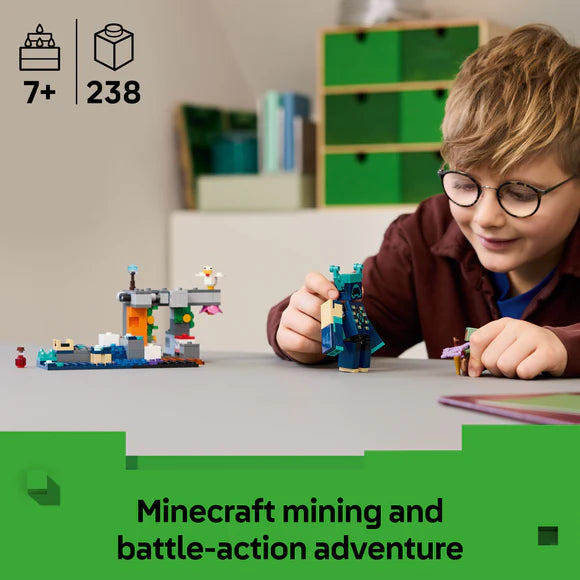 LEGO® Minecraft® The Warden Encounter Collectible Video Game Merch - 21274 - 238 Piece Building Set