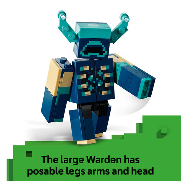 LEGO® Minecraft® The Warden Encounter Collectible Video Game Merch - 21274 - 238 Piece Building Set